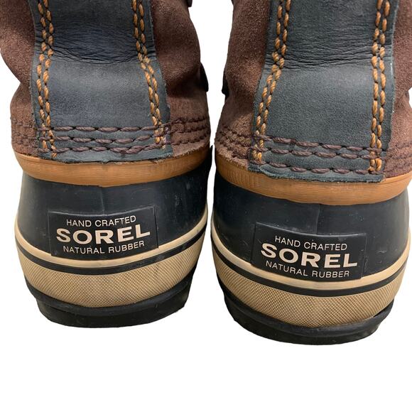 Sorel Joan of Arctic Tall Boots Women's Sz 6 Brown Waterproof Insulated Lace Up - Picture 5 of 13